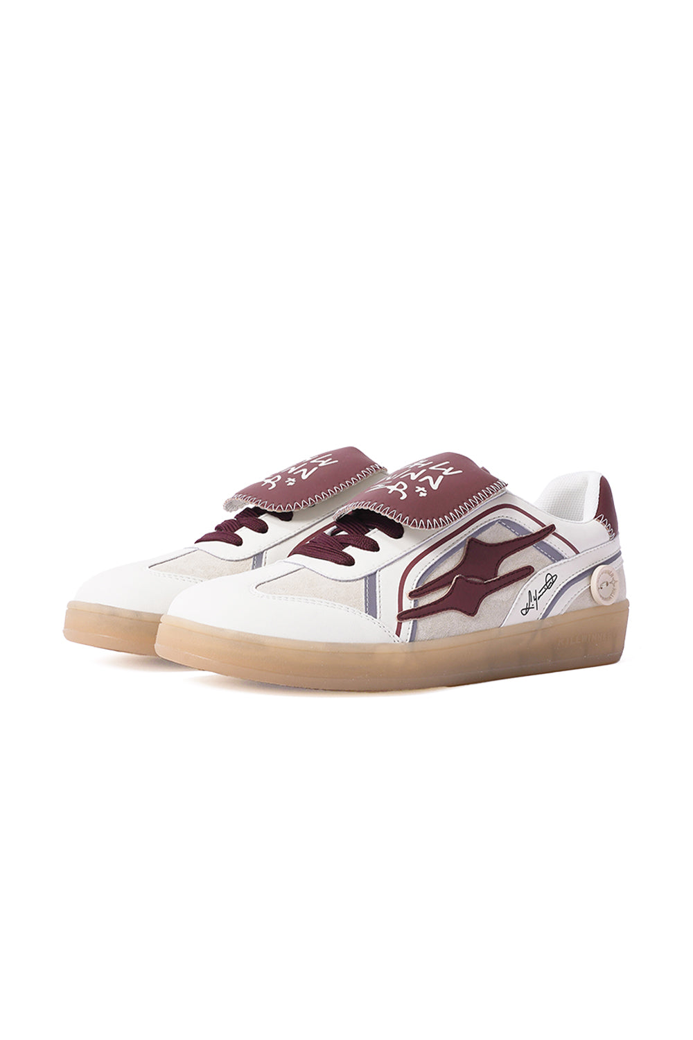 KILLWINNER丨Retro Training Sneaker-Wine Red - PSYLOS 1, KILLWINNER丨Retro Training Sneaker-Wine Red, Retro Trainers, KILLWINNER•JAPAN, PSYLOS 1